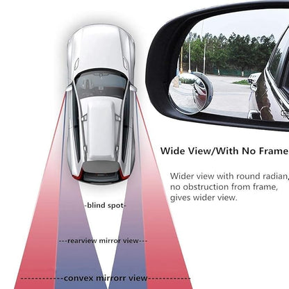 2" Round Wide Angle Blind Spot Mirror